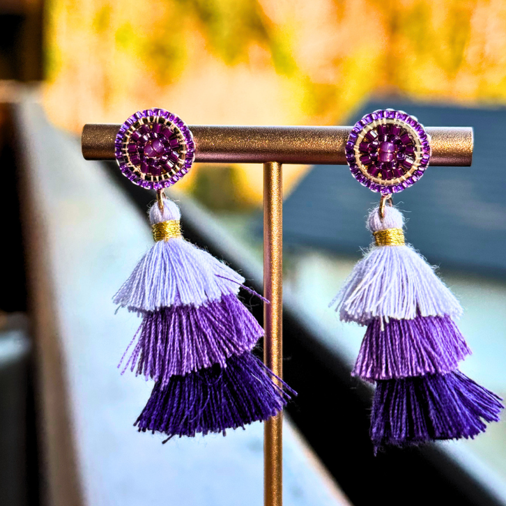 Lavender Tassels